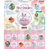 Officiële Pokemon figures re-ment terrarium collection Four Seasons 1